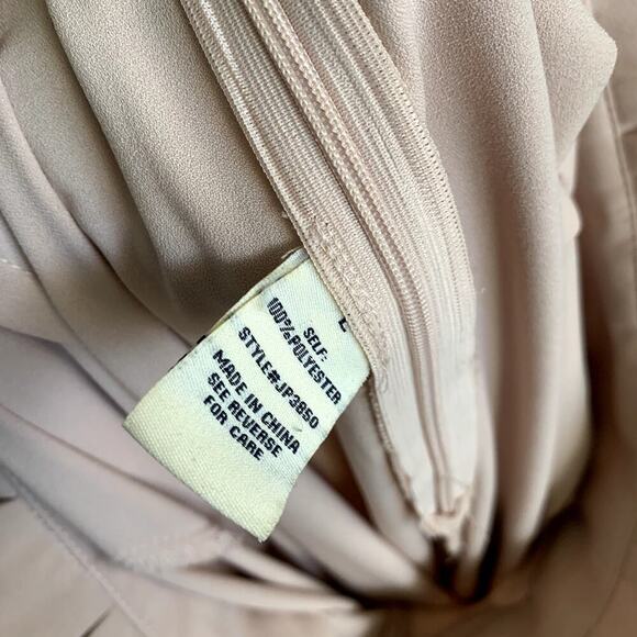 Jealous Tomato High Rise Wide Leg Paperbag Waist Pink Blush Pants Size L - Picture 6 of 12